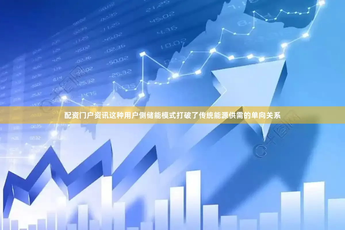 配资门户资讯这种用户侧储能模式打破了传统能源供需的单向关系