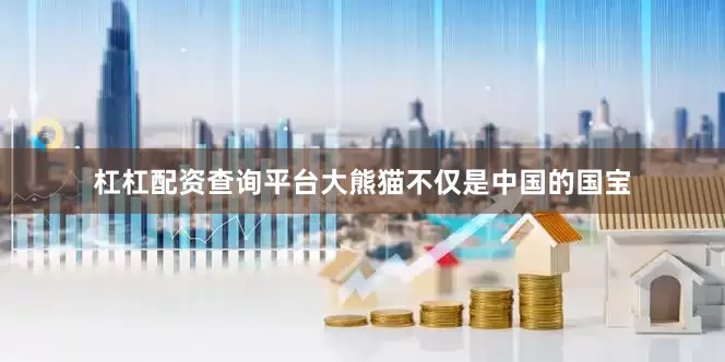 杠杠配资查询平台大熊猫不仅是中国的国宝