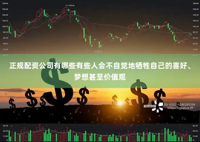 正规配资公司有哪些有些人会不自觉地牺牲自己的喜好、梦想甚至价值观